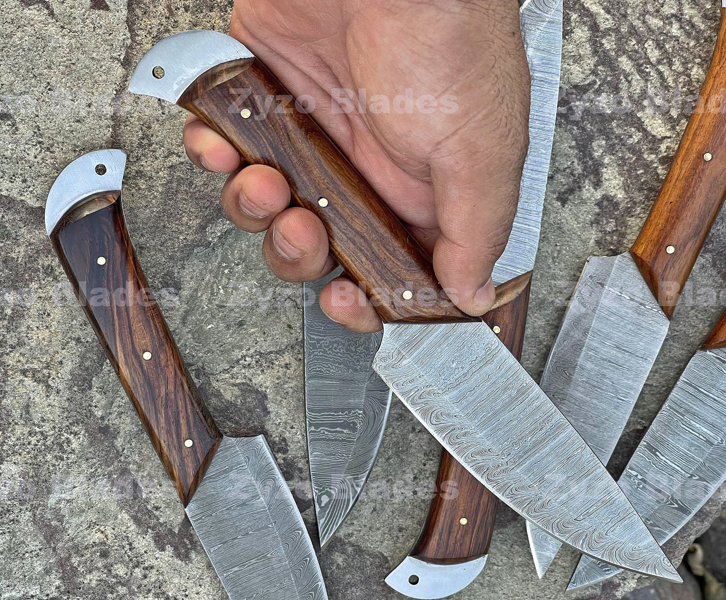 Steak knives set 6 Pcs