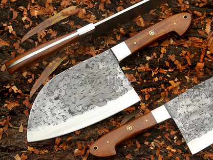 7" Serbian Chef Cleaver Knife