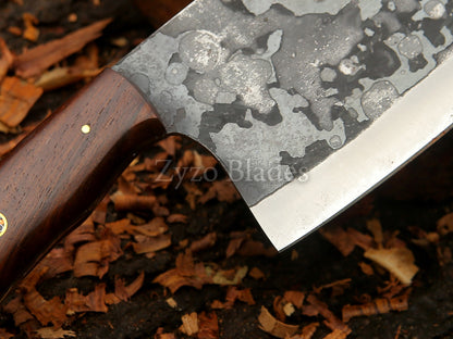 High Carbon Steel - 12" Hand forged Cleaver
