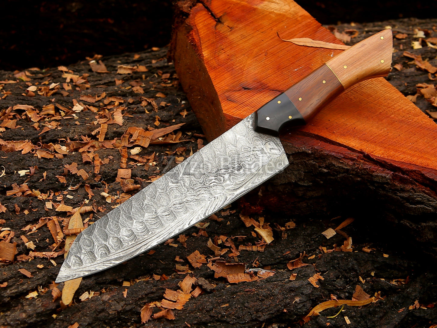custom-damascus-steel-chef-knife-13-inch