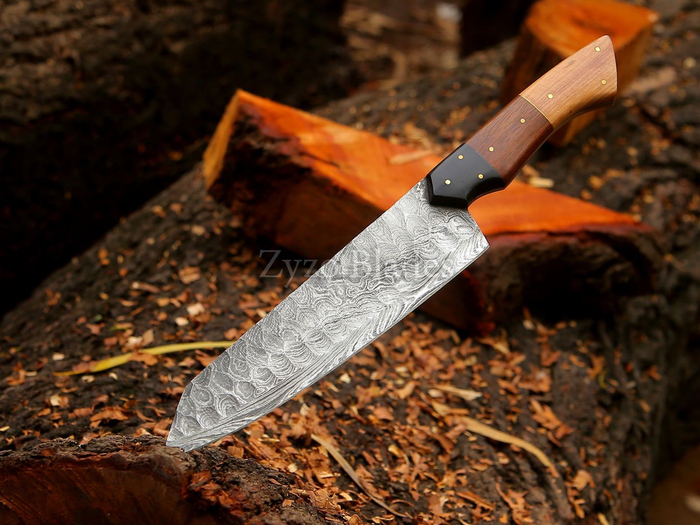 custom-damascus-steel-chef-knife-13-inch