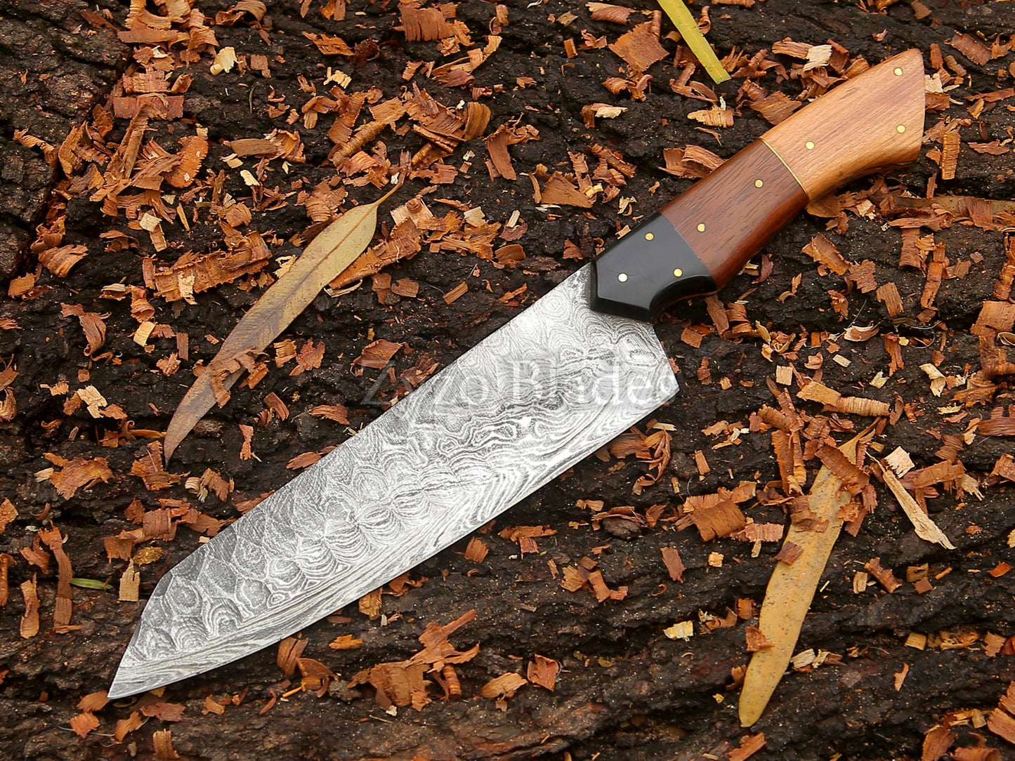 custom-damascus-steel-chef-knife-13-inch
