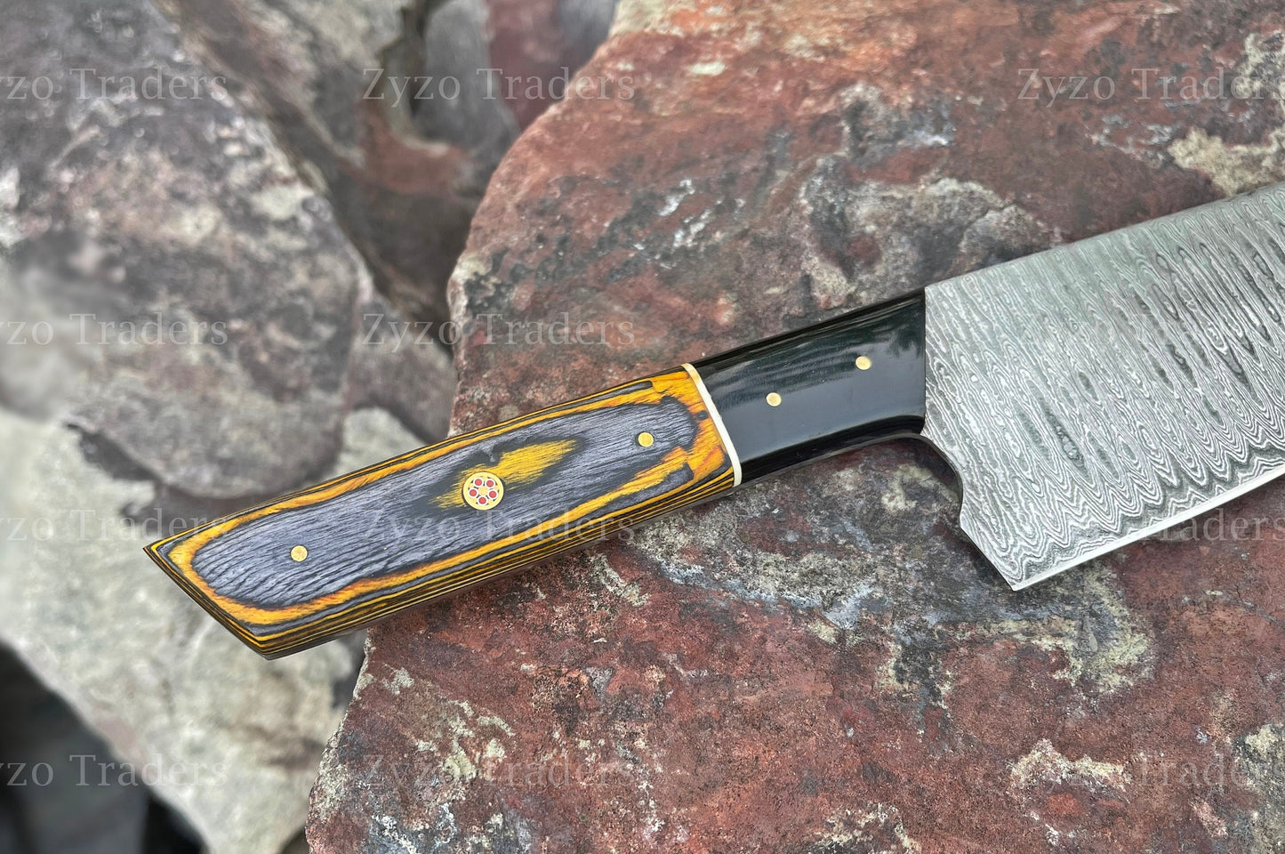 Japanese Santoku Style Chef Kitchen Knife