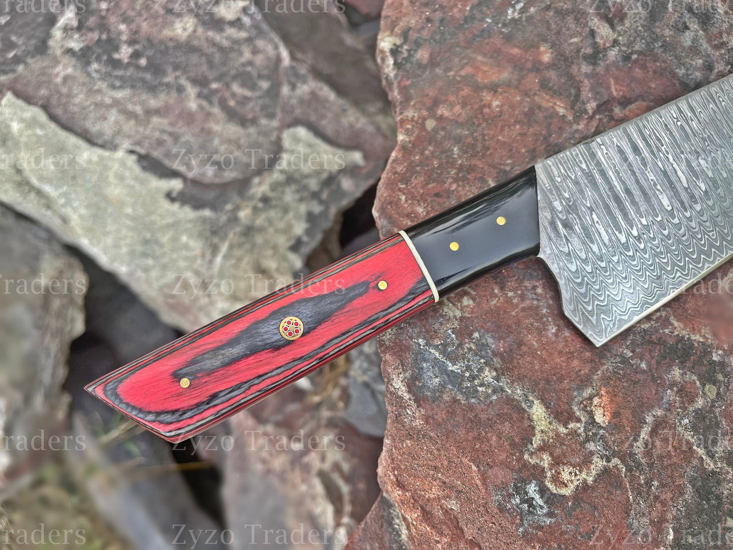 Japanese Santoku Style Chef Kitchen Knife