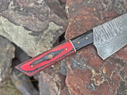 Japanese Santoku Style Chef Kitchen Knife