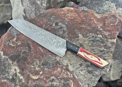 Japanese Santoku Style Chef Kitchen Knife