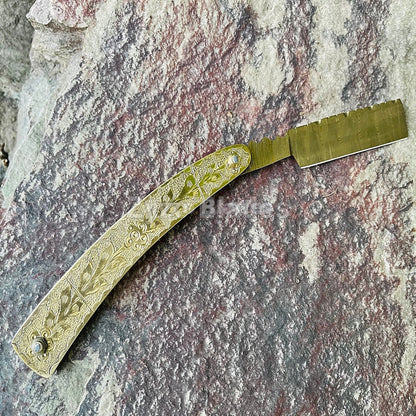SHAVING STRAIGHT RAZOR / Beard Man Gifts / Custom Handmade Straight Razors