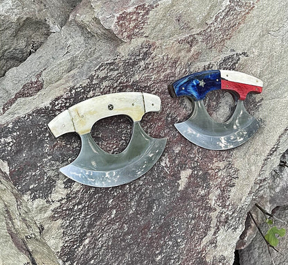 Handmade Custom Stainless Steel Ulu Knife Vintage Style