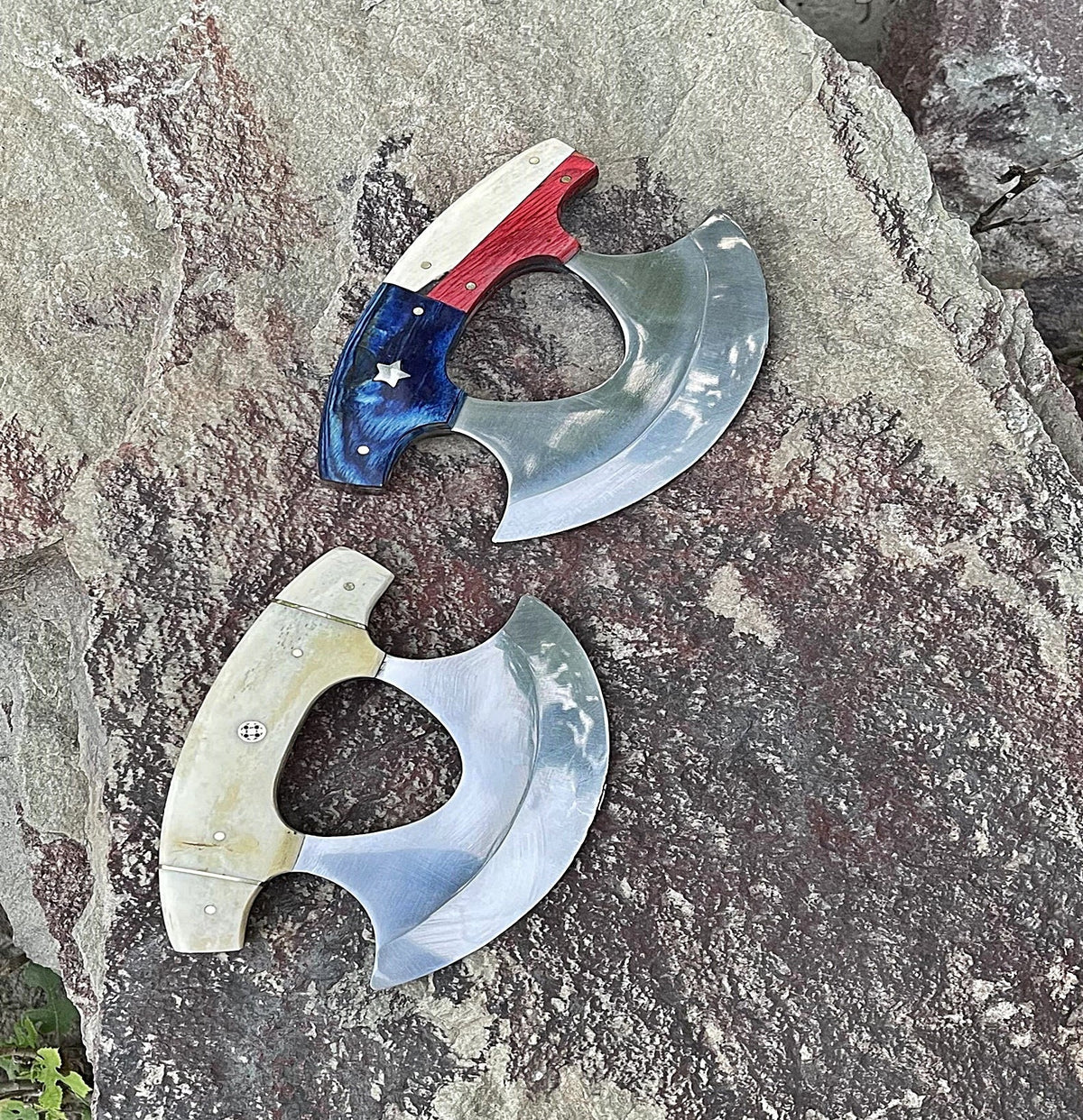 Handmade Custom Stainless Steel Ulu Knife Vintage Style