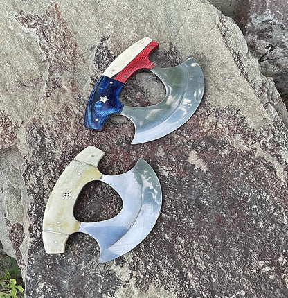 Handmade Custom Stainless Steel Ulu Knife Vintage Style