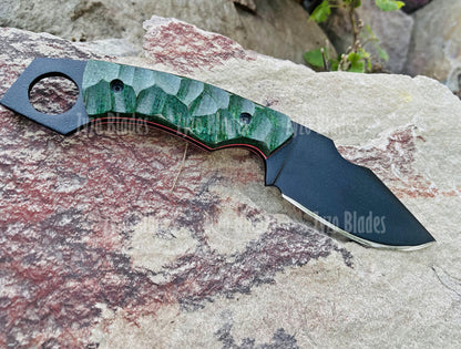 Fixed Blade Curved Knife and Solid Thick Blade