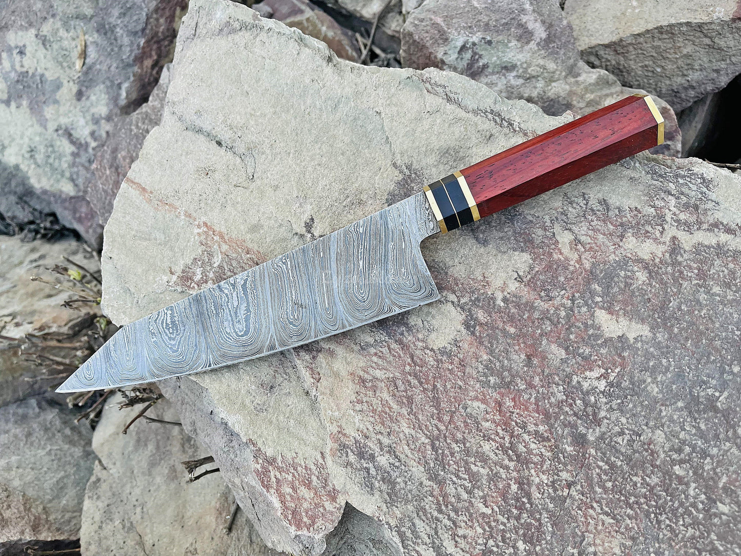 hand-forged-damascus-chef-knife-13Inch-zyzo-blades