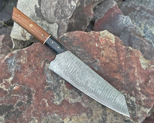 Japanese Santoku Style Chef Knife