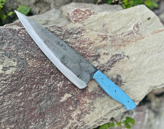 turquoise-resin-chef-knife-high-carbon-steel-zyzo