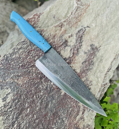 turquoise-resin-chef-knife-high-carbon-steel-zyzo